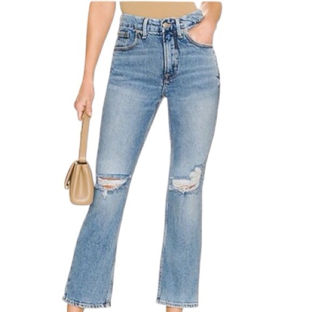 GOOD AMERICAN Good Icon Straight Leg Jeans! Retail$155 - Picture 9 of 9